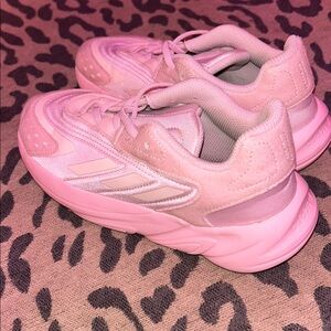 Pink Adidas Ozweego Sneakers size 3
